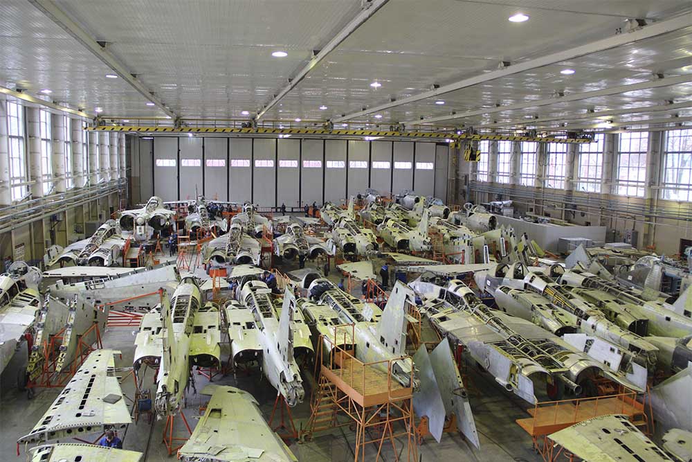 JSC “558 ARP” WORKSHOP №1. Overhaul and modernization of airframe