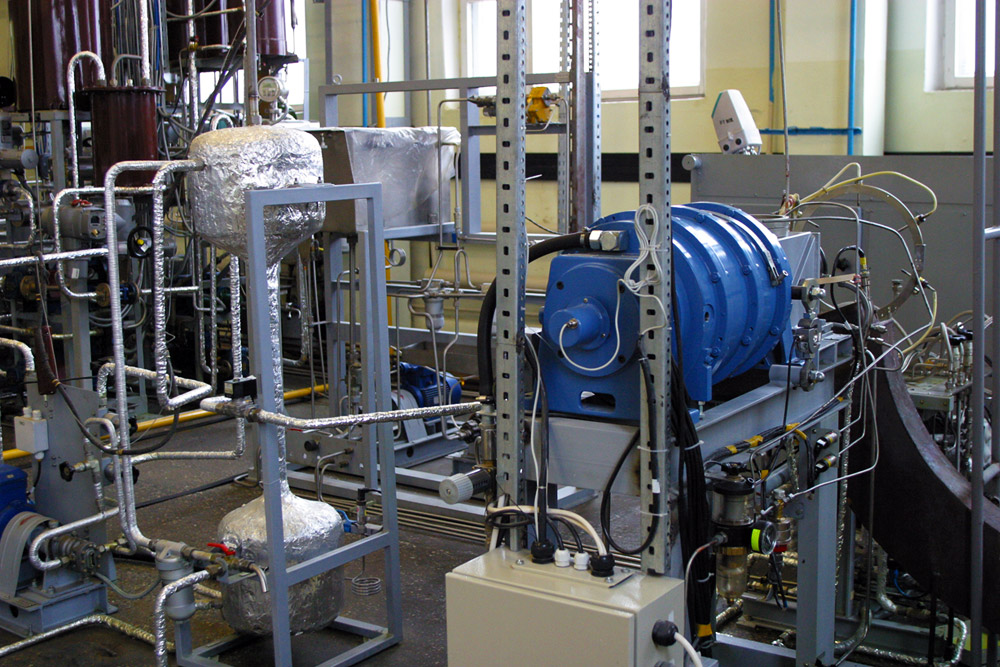 Test bench of ГТДЭ-117 Test bench of ГТДЭ-117